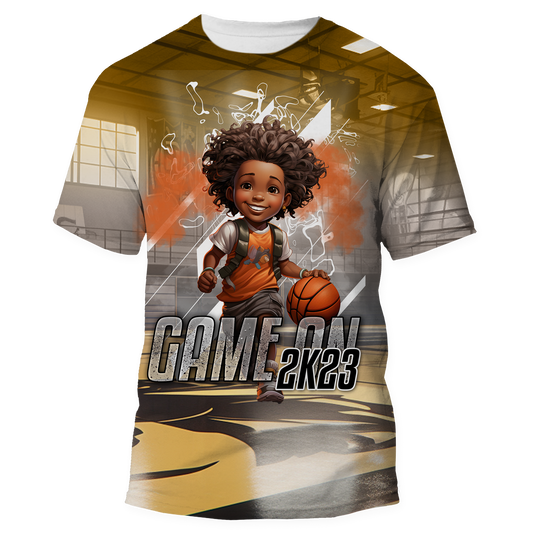 Game On Basketball 2024 All Over Shirt | Savage Custom Crafts™