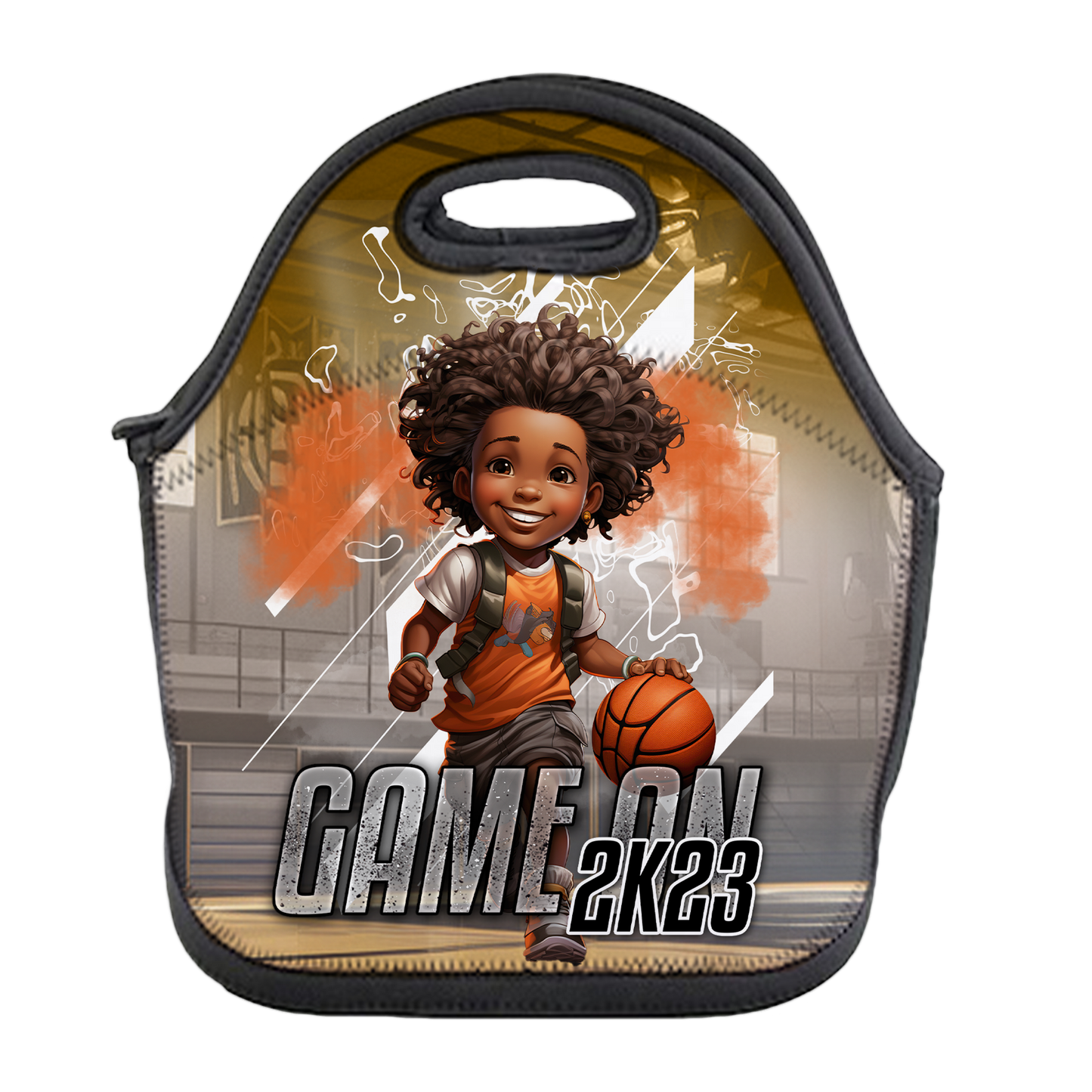 Game on Basketball Lunch Tote | Savage Custom Crafts™