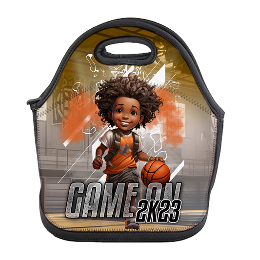 Game on Basketball Lunch Tote | Savage Custom Crafts™