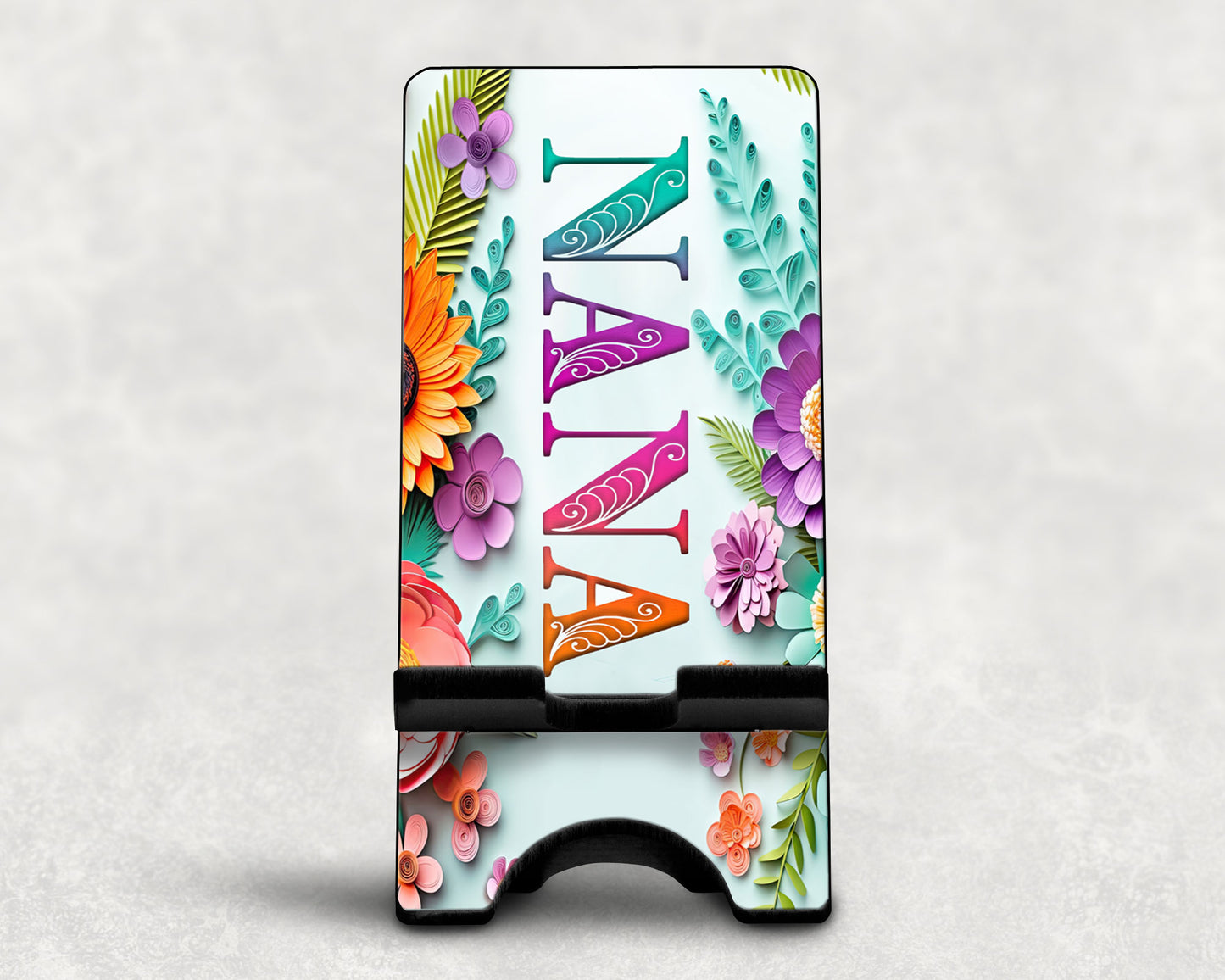 Floral Cuts - Nana Smartphone Stand | Savage Custom Crafts™