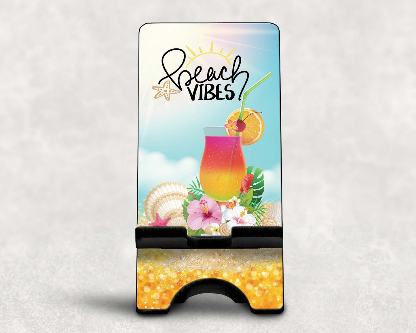 Beach Vibes Smartphone Stand | Savage Custom Crafts™