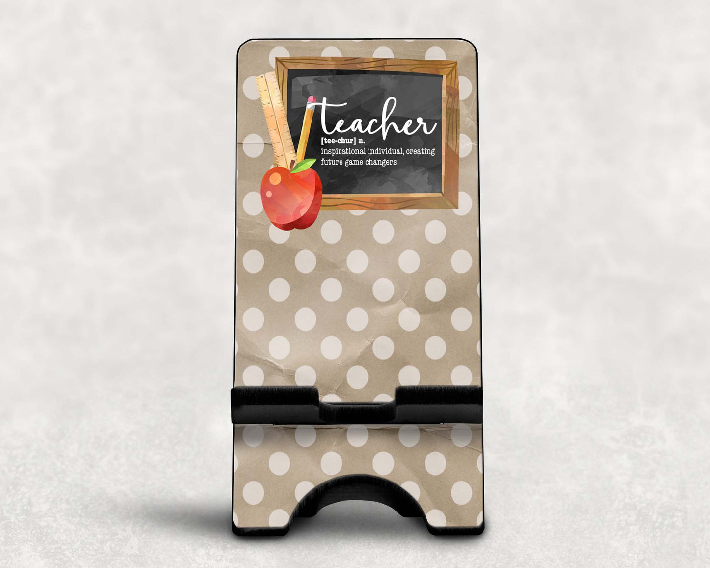 Teacher's Chalkboard Smartphone Stand | Savage Custom Crafts™