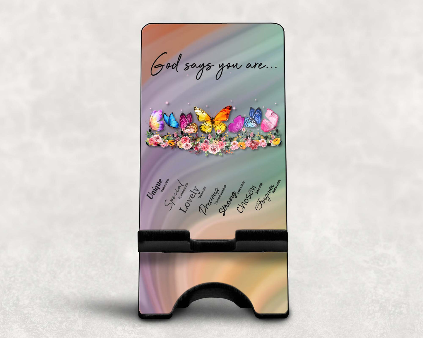 God Says You Are Smartphone Stand | Savage Custom Crafts™