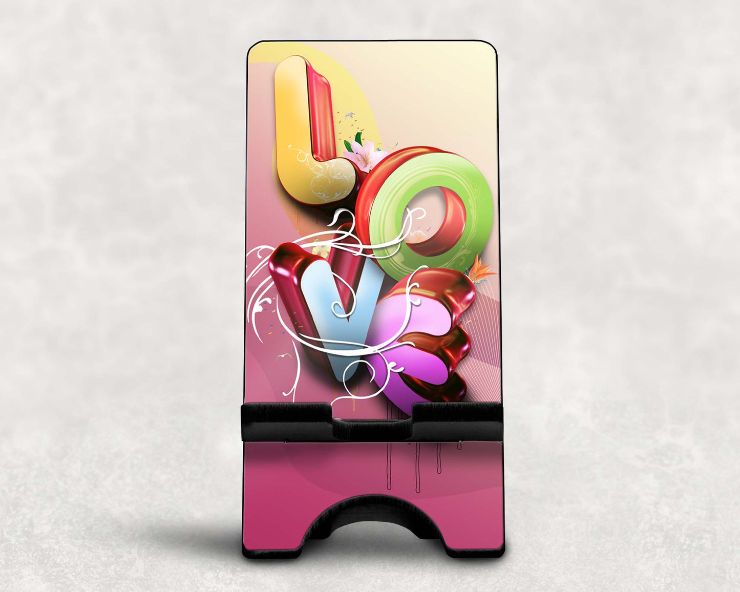 Love Graffiti Smartphone Stand | Savage Custom Crafts™