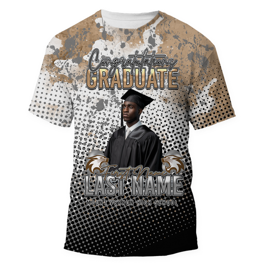 All-Over Premium Digital Print T-Shirt | Savage Custom Crafts™