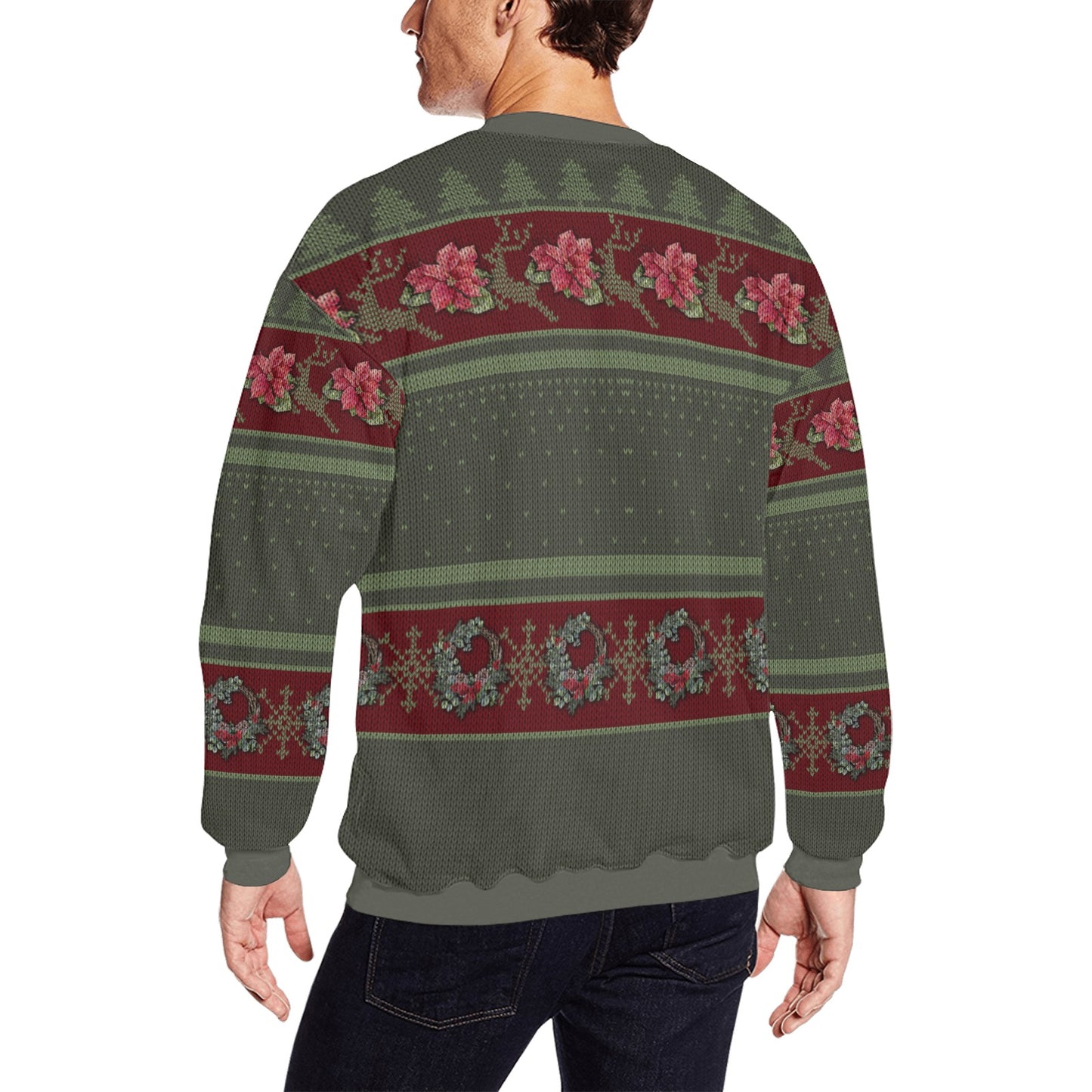 Have A Holly Dolly Christmas All Over Print Crewneck Sweatshirt