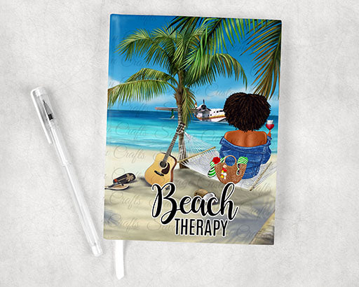Beach Therapy Travel Journal | Savage Custom Crafts™