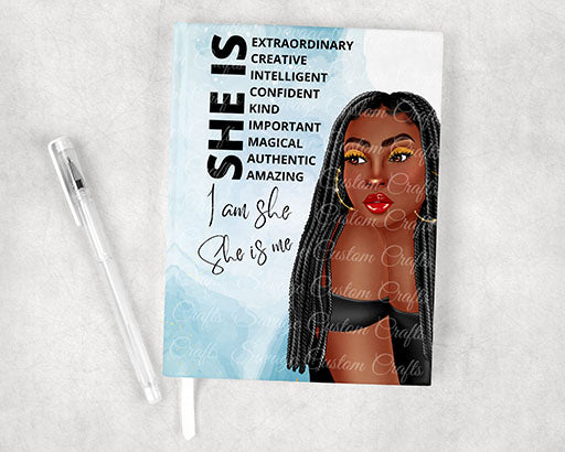 She Is Journal | Savage Custom Crafts™